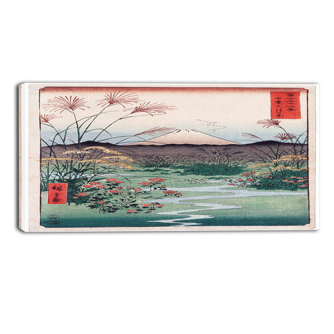 MasterPiece Painting - Utagawa Hiroshige Otsuki Plain in Kai Province