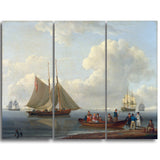 MasterPiece Painting - William Anderson A Wherry Taking Passengers out