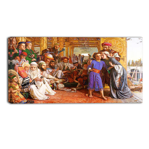 MasterPiece Painting - William Holman The Finding of the Saviour in the Temple