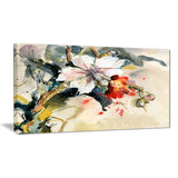 orchid in bloom floral canvas artwork PT6144