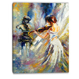 love with endless music abstract canvas art print PT6208