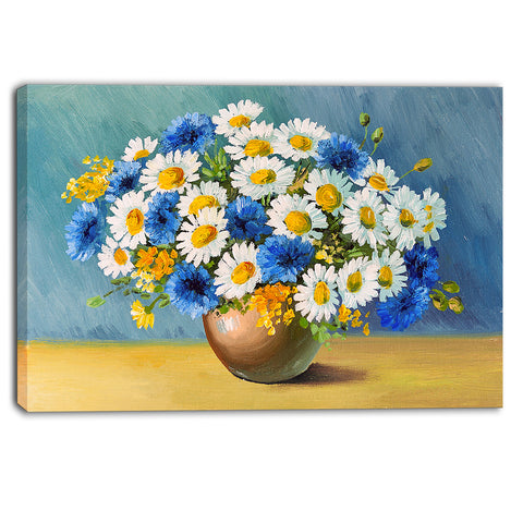 bouquet of spring flowers floral canvas artwork PT6230