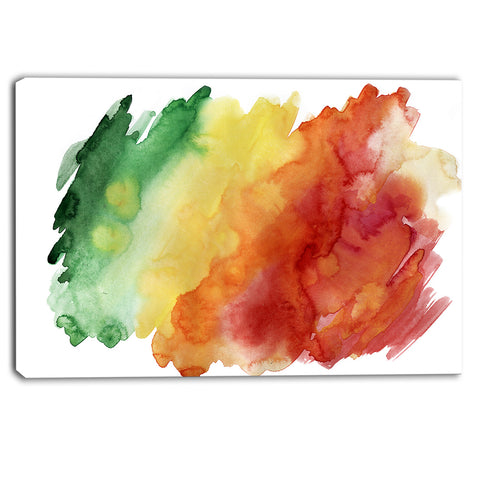color explosion abstract canvas art print PT6246