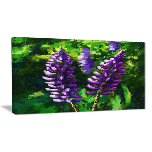 lupin flowers floral canvas art print PT6328