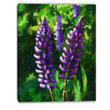 lupin flowers floral canvas art print PT6328