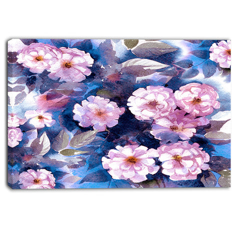 white briar in classical style floral canvas print PT6345