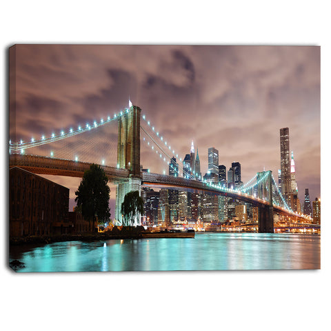 new york city panorama cityscape photography canvas print PT6471