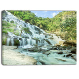 Maeyar Waterfall Landscape Photography Canvas Print