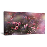 sakura japanese cherry photography floral canvas print PT6505