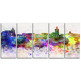 brasov skyline cityscape canvas artwork print PT6600