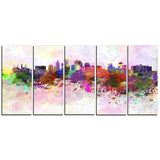 kansas city skyline cityscape canvas artwork print PT6617