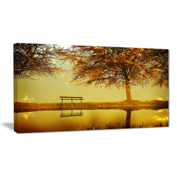 golden planet landscape photography canvas print PT6811