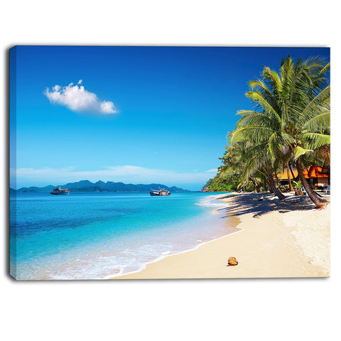 tropical beach thailand photography canvas print PT7003