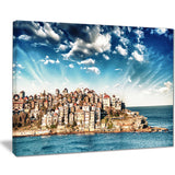 sydney bondi beach panorama landscape canvas art print PT7560