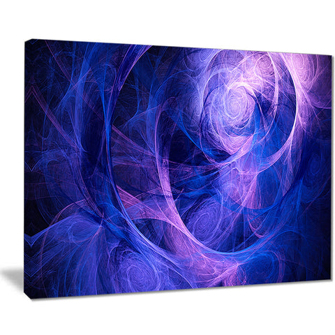 bright blue stormy sky abstract digital art canvas print PT7907